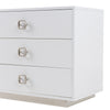 A&X Victoria - Modern White Crocodile Dresser