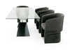 Modrest Adler - Modern Black Glass Extendable 63"/94.5" Dining Table