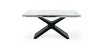 Modrest Adler - Modern Black Glass Extendable 63"/94.5" Dining Table