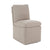 Modrest Adrian Modern Beige Fabric Dining Chair With Castor Wheels Model VGKK-KF-Y1066-BGE