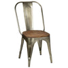 Cabris Antique Nickel Finish Chair Model AK242