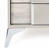 Nova Domus Alexa Italian Modern Grey Nightstand