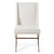 Modrest Alexia Modern White & Rosegold Dining Chair Model VGVCB8356-WHT