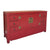 Antique Broken Red Chinese SideboardModel AS2355