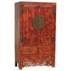 Antique Laquered Sealed Finish Chinese CabinetModel AS3335
