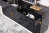 Modrest Aspen - Modern High Gloss Black & Gold Buffet