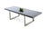 A&X Skyline Modern Black Crocodile Lacquer Extendable Dining Table Model VGUNAC803-255-B