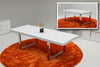 Skyline Modern Extend-able White Dining Table