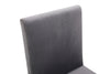 Modrest Reba Modern Grey Velvet & Stainless Steel Dining Chair (Set Of 2) Model VGVCB0258-GRYSTL