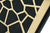Modrest Reba Modern Black Velvet & Gold Dining Chair (Set Of 2) Model VGVCB0258G-BLK