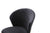 Modrest Nadia Modern Black Velvet & Rosegold Dining Chair (Set Of 2) Model VGVCB209-BLKRG