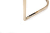 Modrest Tyler - Modern Grey + Gold Dining Chair
