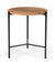 Modrest Bacone - Industrial Oak and Black Iron End Table