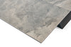 Modrest Baldwin - Modern Grey Ceramic & Black Metal Extendable Dining Table