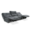 Divani Casa Basil Modern Dark Grey Fabric Small Electric Recliner Chair Model VGSX-22056-RCLNR-SML-EMBONY