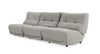 Divani Casa Basil Modern Grey Fabric Large Electric Recliner Chair Model VGSX-22056-RCLNR-LRG-SLATE