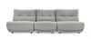 Divani Casa Basil Modern Grey Fabric Small Electric Recliner Chair Model VGSX-22056-RCLNR-SML-SLATE