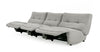 Divani Casa Basil Modern Grey Fabric Small Electric Recliner Chair Model VGSX-22056-RCLNR-SML-SLATE
