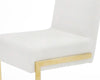 Modrest Batavia Modern White & Gold Dining Chair (Set Of 2) Model VGEWF3131BM-WHT-DC