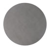 Modrest Bateman - Modern Faux Concrete + Walnut Round Dining Table