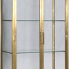 Arnel Brass Finish Cabinet Model BB009