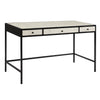 Tisbury Gunmetal Finish and White Marble Desk Model BB023