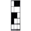 Tommy Black Gunmetal Finish Bookcase Model BB161