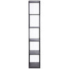 Tommy Black Gunmetal Finish Bookcase Model BB161