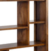 Wesley Medium Brown Finish Bookcase Model BB207MB