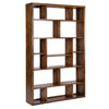 Wesley Medium Brown Finish Bookcase Model BB207MB