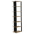 Arnuar Black and Natural Finish Bookcase Model BB275