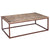 Wooden Bleached And Iron Coffee TableModel BC061