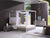 Eastern King Modrest Arlene Modern Grey Elm & Stainless Steel Bedroom Set