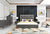 Eastern King Modrest Chrysler Modern Grey Bedroom Set