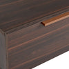 Nova Domus Benzon Italian Modern Dark Rovere Nightstand