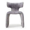 Modrest Bergman Modern Grey Blue Velvet Dining Chair Model VGEU-MC-7513CH-GRY