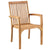 Ashdown Natural Finish Outdoor Arm Chair Model BJ002