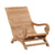 Tomas Natural Finish Outdoor Lounge Chair Model BJ017