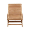 Tomas Natural Finish Outdoor Lounge Chair Model BJ017