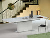 Modrest Bono "T" - Modern White Extendable Dining Table 