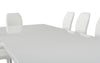 Modrest Bono "T" - Modern White Extendable Dining Table 