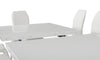 Modrest Bono "T" - Modern White Extendable Dining Table 
