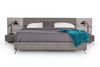 Nova Domus Bronx Italian Modern Faux Concrete & Grey Nightstand Model VGACBRONX-NS
