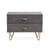 Modrest Bryan - Modern Grey Nightstand
