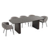Modrest Calhoun - Modern Smoked Oak Extendable Dining Table