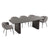 Modrest Calhoun Modern Smoked Oak Extendable Dining Table Model VGDWJ3572-2-BRN-DT