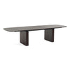 Modrest Calhoun - Modern Smoked Oak Extendable Dining Table