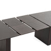 Modrest Calhoun - Modern Smoked Oak Extendable Dining Table