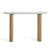 Modrest - Cambridge White Marble & Mango Console Table