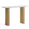 Modrest - Cambridge White Marble & Mango Console Table